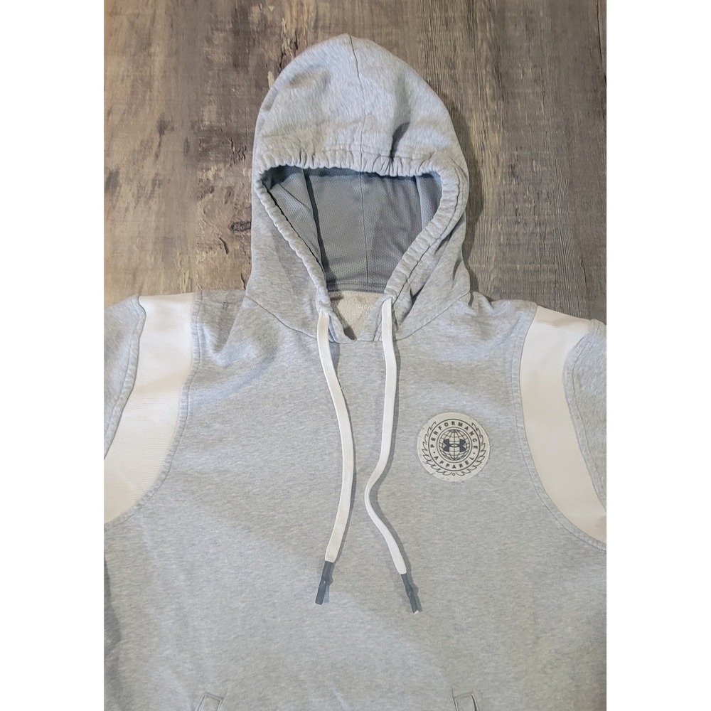 Under Armour UA Rival Fleece Training Hoodie Mens Large Gray 1373829 - Picture 2 of 13